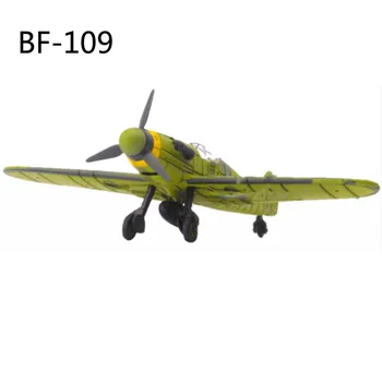 1/48 Mõõtkavas BF-109 Koguda Võitleja Mudel Mänguasjad ehitusplokk Tellised Suhhoi lahingulennukid Wolrd Sõja Juhuslik Värv