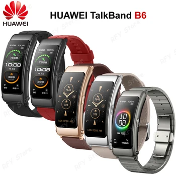2020. aasta Uus Huawei bänd B6 Talkband B6 Bluetooth nutikas Käevõru Kantavad Sport Wristbands Puutetundlik AMOLED Ekraan Kõne Kõrvaklapid Bänd