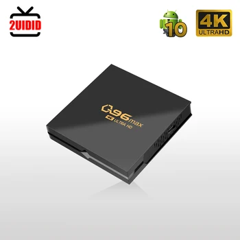2UIDID Q96MAX Smart TV Box Android 10.1 DDR3 8G magistrikursuse 128G 2.4 G Wifi, BT AV1 Media Player TBOX 4K 1000M Set Top Box