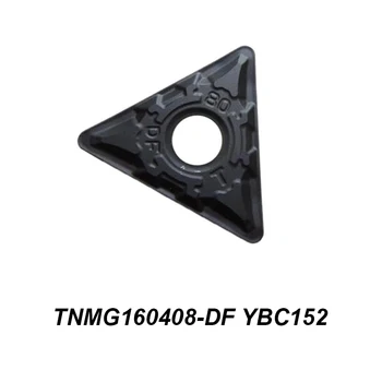 Algne TNMG 160408-DF TNMG160408-DF YBC152 YBC252 Tööriista Hoidja Väline Mehaaniline Lõikamine Karbiid Vahend, Paigalda 10 Tk/karp