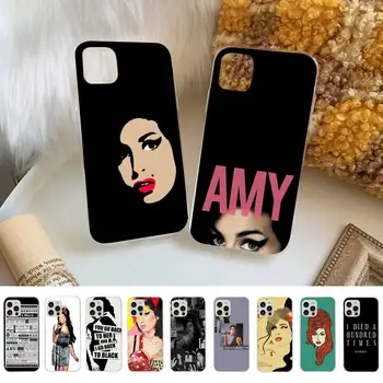 Amy Winehouse Telefon Case for iphone 13 11 12 pro XS MAX 8 7 6 6S Pluss X 5S SE 2020 XR juhul