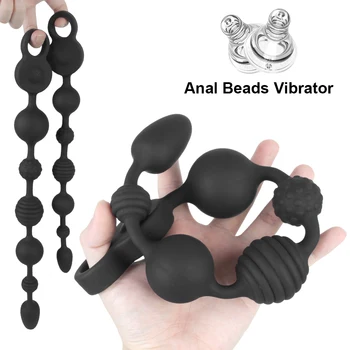 Anal Helmed Vibraator Butt Plug Stimulaator 10 Režiimid Sugu Mänguasi on Meeste ja Naiste Kolme Motors Eesnäärme Massaaž Pehmest Silikoonist Anal Pistik