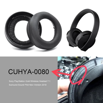 Asendamine Kõrva Pad Sony PS4 KULD 7.1 PSV PC VR CUHYA0080 Ear Kõrvaklappide Padi Kõrva Tassi Kõrva Kate Kõrvapadjakesed Parandus Osad