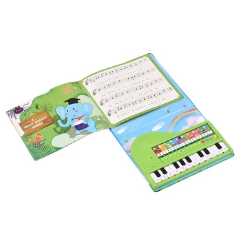 Bigfun 20-võti Klaver Raamatu Elektroonilise Klaveri Klaviatuuri ja Muusika Raamat 2-in-1 Klaver Laulik Haridus-Muusikaline Vidin Lapsed
