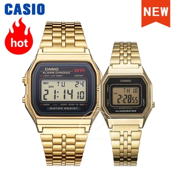 Casio Klassikaline Väike Ruut Vaata Paar Top Brändi Luksuslik Komplekt LED Digitaalne Veekindel Kvartsi Paari Vaata Sport Watch