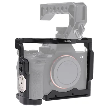 CNC Alumiinium DSLR Kaamera Puuri Komplekt kõrgendusraam Külma Kinga Sony A7IV A7 Mark IV A7M4 A7SIII Peeglita Kaamera Video Klamber