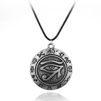 dongsheng Eye of Horus Egiptuse Päikese Jumal Sümbol Ripats kaelakee Rune silma kaelakeed punk stiilis ehted naistele ja meestele