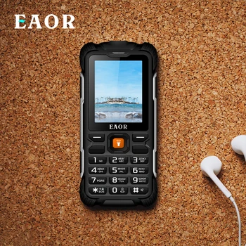 EAOR 2G Karm Telefon 3000mAh Pikk Ooterežiimis IP68 Vee - /tolmukindel Power Bank Mobiiltelefon Klaviatuur Telefonid Funktsiooni Telefonid Tõrvik