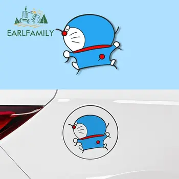 EARLFAMILY 13cm x 11.8 cm Doraemon Pisar Anime Auto Kleebised Windows Pagasiruumi Decal Mootorratta RV JDM Caravan Vinüül Kleebised VAN