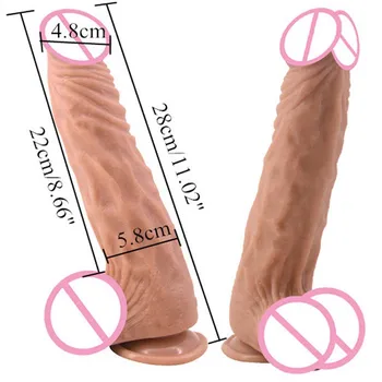 FAAK 28cm Pikk, Realistlik Dildo Naistele Ja Mees Masturbatsioon Seksi Mänguasi, Suur Dildo Peenise Tugeva iminapa