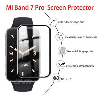 Film Mi band 7 Pro Ekraan Kaitsja jaoks Xiaomi Band 7 Pro Täielik Katmine Kaitsva jaoks Mi band7 Smart Watch Mitte Klaas