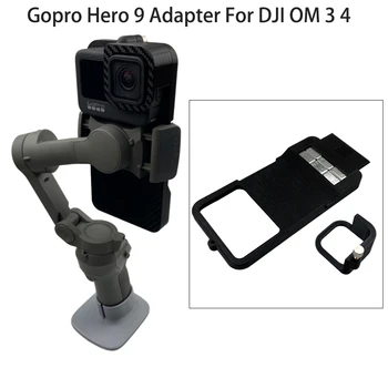 Gopro Hero 9 Must Telefon Klamber Laiendamine Adapter Omanik hoidikut DJI OSMO 4/3 Gimabl Gopro 9 action kaamera Tarvikud
