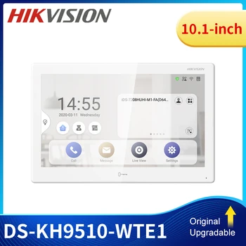 Hikvision DS-KH9510-WTE1 Android Video Intercom Sise-Jaam, WIFI, all-in-one Jälgida POE Ekraan 10.1-tolline Võrgu IP-Intercom