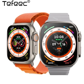 Iwo ZD8 Ultra Smart Watch Seeria 49mm 8 NFC EKG IP68 Veekindel Sport Fitness Smartwatch 2022 Naised Mehed Apple