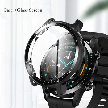 Kate Puhul Hawei Vaata 3 Pro watch GT 2e 2 Pro Glass Ekraan Kaitsja Jaoks Honnor Magic Vaadata 2 46 mm Karastatud film Dial kest