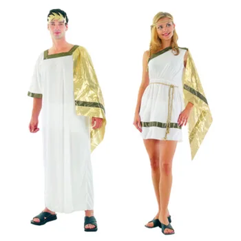 Kreeka-Rooma Kostüüm Grecian Jumalanna Cosplay Riided Perekonna Pool Decor Dekoratiivsed Rekvisiidid Poisid Tüdrukud Laste Halloween