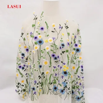 LASUI 2yards/1lot lille tikandid võrgusilma riidest multicolour lai 150cm hingav DIY käsitöö accessroies dressQ011#