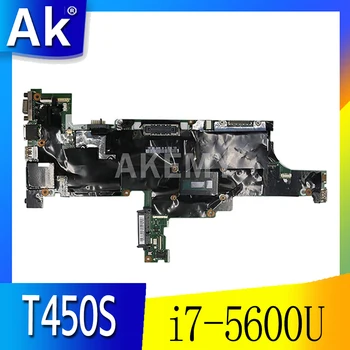 Lenovo ThinkPad T450S Sülearvuti Emaplaadi FRU 00HT756 00HT752 AIMT1 NM-A301 Koos i7-5600U PROTSESSOR 4GB RAM 100% Testitud Kiire Laev