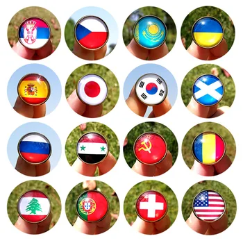 Maailma Lipud Sõle Vene Hispaania Pääsme Euroopa Ameerika Lipu Rinnamikrofon Nööpnõelad Patriotism Paiga Crystal Nuppu Pin-Seljakott Dekoratiivsed