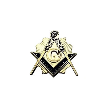 Masonic Rinnamikrofon Nööpnõelad Kuld, Hõbe Kompass Ja Ruudu Sõle Kingitused Märgid Liblikas Sidur,19.1 mm