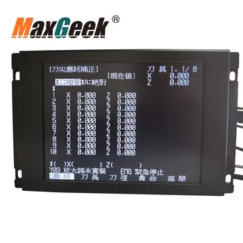 Maxgeek LCD Paneel Mitsubishi MDT962B-1A BM09DF MDT962B M64 E60 CNC CRT Monitor + Täiendamine Nuppu
