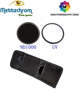 Mettzchrom UV ND1000 Filter kit 39mm 49mm 52mm 55mm 58mm 62mm 67 mm 72mm 77mm 10 peatub ND1000 UV FILTER SET