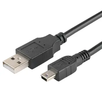 Mini USB Kaabel (Mini-USB - > USB Kaardi Lugeja Mobile hard drive MP3 MP4 Mängija Kiire Andmete Mini-USB-Kaabel Digital Camera