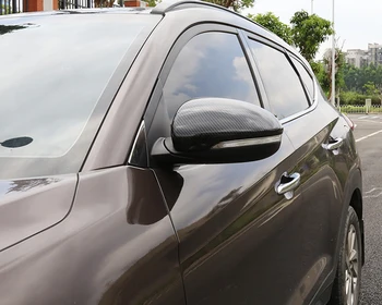Näiteks Hyundai Tucson 2015-2019 ABS süsinikkiust Küljel välispeegel, Rearview MirrorShell Auto Tarvikud Stiil autovaruosad