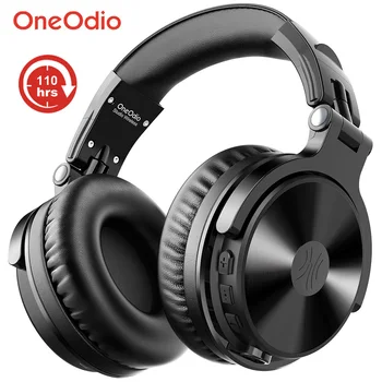 Oneodio Bluetooth-Kõrvaklapid Koos Mikrofoniga 110Hr Kokkupandav Üle Kõrva Bluetooth 5.2 Peakomplekti, Kõrvaklapid Telefoni PC Sport