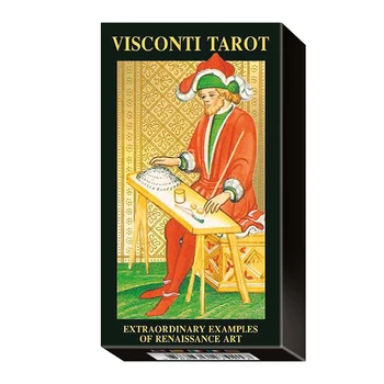 Originaalsuurus Uus Tarot Visconti Tarot-Kaardi Tarot Teki Oracle Kaardi Tarot Paberi Käsitsi Kaardi Mäng lauamäng Täiskasvanutele