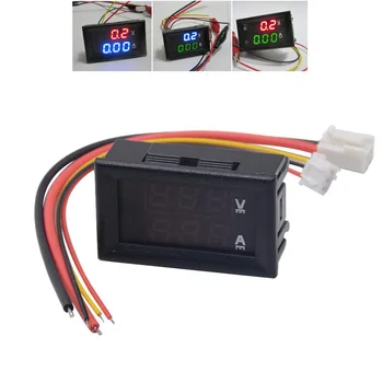 SM 100V 10A Mini 0.28 tolline LED Digitaalne Voltmeeter Ammeter Volt-Amper Meeter Amperemeter Pinge Indikaator Tester