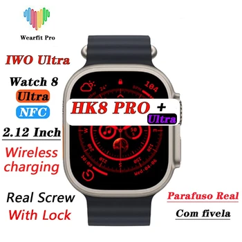 Smart Watch HK8 Pro Ultra IWO ULTRA 49mm Mehed Seeria 8 NFC Bluetooth Juhtmevaba Laadimise Kõne Smartwatch Naised Paremini Kui PK H11