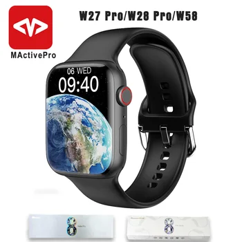 Smart Watch Seeria 8 7 W58 W97 W27 W28 Pro Smartwatch Naised Mehed NFC Veekindel BT Kõne Heartrate Jälgida IWO Apple Android