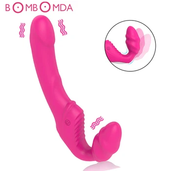 Sugu Dildo Vibraatorid Naistele Topelt mootor massager anal Kliitori tupe G spot Gay Täiskasvanud Erootiline Intiimne Sugu Mänguasi Paar