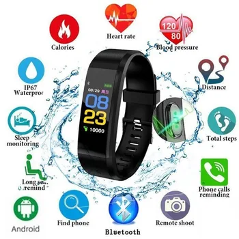 Tervis Käevõru Südame Löögisagedus, vererõhk Smart Bänd Fitness Tracker Smartband Käepaela au mi Bänd, 3 sobib natuke Smart Watch Mehed