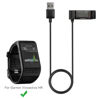 USB-Kaabel Laadimiseks eest Garmin Vivoactive HR Cardle Asendamine Laadija Südame Löögisageduse Monitor GPS Smart Watch Asendamine