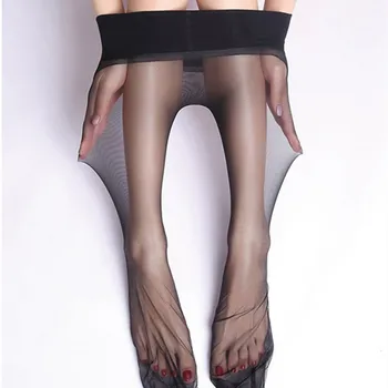 Uus 2D Läbipaistvad Retuusid Naistele Semaless Sukkpüksid Ultra-õhuke Nailon Sukkpüksid Õhuke jalatallani Sukad Naine Seksikas Retuusid Madal Vöökoht