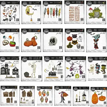Uus Halloween Pumpkin Metalli Lõikamine Sureb Külalisteraamatusse Sisse Pressitud Teha Paberist Kaart Album Diy Craft Mall Teenetemärgi 2022 Saabumist