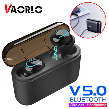 VAORLO Q32 TWS 5.0 Bluetooth Kõrvaklapid Juhtmeta Stereo-Earbuds Kuularid Spordi-Mängu-Muusika Bluetooth-Peakomplektid Binaural Helistamine