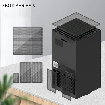 Ventilaatori Filter Tolmukindel Kate Xbox-Seeria X-Mängude Konsooli Tolmukaitse Mängu Võõrustaja Tolmukindel Net Rack For XBOX Seeria X