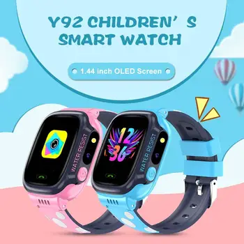 Y92 Smart Kid Vaadata Laste-GPS SIM-Lapsed Smart-Vaata Veekindel SOS Antil-kadunud 2G Smartwatch Kaamera Beebi Telefon Kellad, Laste
